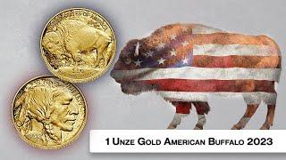 1 Unze American Buffalo 2023 Goldmünze | US Mint |  USA | Gold Coin | James Earle Fraser