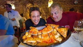 World’s OLDEST Restaurant!! SPANISH FOOD for 300 Years in Madrid, Spain!!