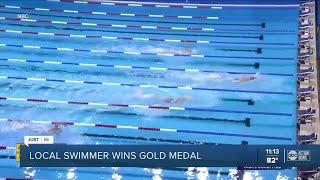 Clearwater's Bobby Finke wins gold in 800M freestyle at the Olympics