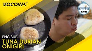 Jang Woo Makes Tuna Durian Onigiri?!  | Home Alone EP569 | KOCOWA+