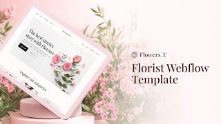 Flowers X - Florist Webflow Template | BRIX Templates