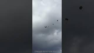 C-47 Flight: AirDrop #airshow #airplane #aviation #oshkosh #shorts #video #viral #trending #wow