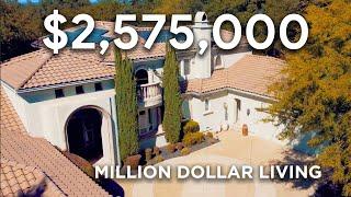 MILLION DOLLAR LIVING | 2.5 MILLION DOLLAR HOME IN GRANITE BAY, CA | Sony A7C + DJI Mini 2