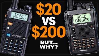 Baofeng UV-5R - Why Is A Baofeng So Cheap But Other Radios Are Expensive? Cheap VS Expensive Ham