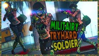 *REQUESTED* MILITAIRY FEMALE TRYHARD OUTFIT🪖: CATSUIT PANTS & HALF BODY ARMOR GLITCH | GTA 5 ONLINE