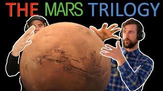 The Mars Trilogy by Kim Stanley Robinson - colonizing & terraforming Mars! (no spoilers book review)