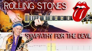 Sympathy for the devil  - The Rolling Stones | Guitar Tab | Lesson | Tutorial & Score 