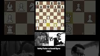 Bobby Fischer vs Donald Byrne (1963)️#bobbyfischer #chess #shorts #체스