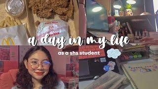 day in my life as a shs student  (humss) midterms + meetings, projects & more! | isabella gusto