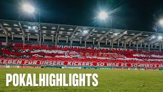 OFC-Highlights : 2. Runde DFB-Pokal Kickers Offenbach vs. Karlsruher SC