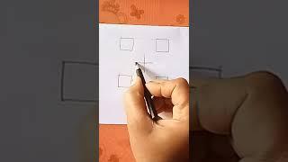 easy 3D drawing #drawing #creativity #easy