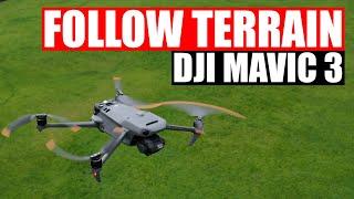 Achtung das MUSST du bei der Missionsplanung beachten! Follow Terrain Funktion der DJI Mavic 3T