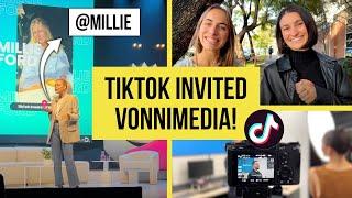 TikTok Invited Vonnimedia to their Sydney Discover Event!