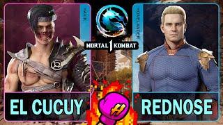 MK1 El Cucuy (HAVIK) VS Rednose (HOMELANDER)Mortal Kombat 14K 60ᶠᵖˢ