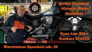 Harley-Davidson Evolution historia silnika, aktualizacja Dyna Low Rider Evo 1994, konkurs Stalco