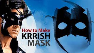 How to Make KRRISH Mask | Easy Mask Making