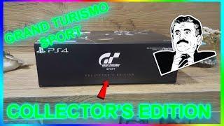 GRAND TURISMO SPORT COLLECTORS EDITION UNBOXING! GTS COLLECTORS EDITION 2017