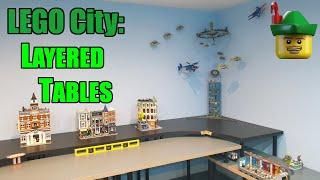 Filling The New LEGO Room - Layered Tables 