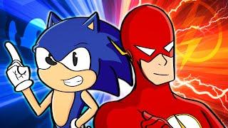 Sonic vs. The Flash - Rap Battle! - ft. Mat4yo & Alex M.