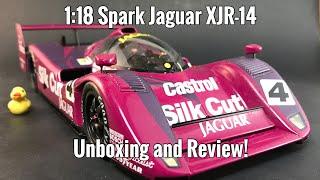 1:18 Spark Jaguar XJR 14 Unboxing and Review!