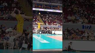 Drix Saavedra serving FEU Tamaraws MVT UAAP 87 vs Ateneo