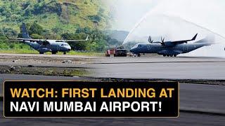 Navi Mumbai Airport Big Milestone: Aircraft Successfully Completes First Ever Landing At The Site!