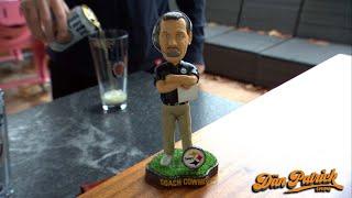 Coach Cowher Mails In New Addition To Mancave's Bobblehead Collection | 11/22/24