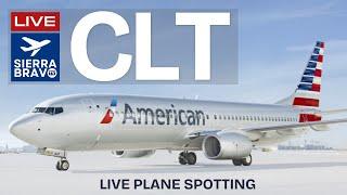  LIVE Plane Spotting Action at CLT Charlotte Douglas Intl Airport - World's 7th Busiest Airport