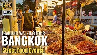 [BANGKOK] Street Foods & Shopping Event Along Phadung Krung Kasem Canal | Thailand [4K HDR]