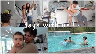 Days with us!!Baby in the house .vlog#1052