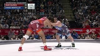 86kg semifinal - Chance Marsteller vs Zahid Valencia - 2024 U.S. Olympic Wrestling Trials