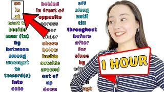 Master ALL Basic Prepositions in ONE Lesson!