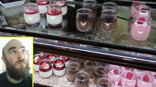 Poker Player Eats At The Bellagio Buffet in Las Vegas, Nevada