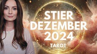 Stier Dezember 2024 || Die Lösung naht! Freudiger Neubeginn am Ende des Monats! Tarot Orakel