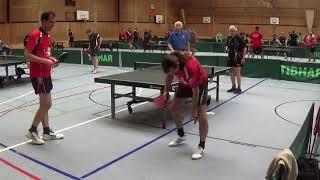 Anselm Kisslinger Reinhard Steinbrecher CVJM Unterasbach vs Lauer Pecar Bad Windsheim Zweier Turnier