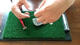 Golf Club Groove Sharpener - how to use your 6-head Groove Sharpener