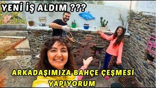 YENİ İŞ ALDIM ? KOMŞUMUZUN ŞİRİN KÖY EVİNE BAHÇE ÇEŞMESİ YAPIYORUM SONUÇ ŞAŞIRTTI ?