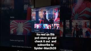 Marvel Spider-Man 2 ps store right now