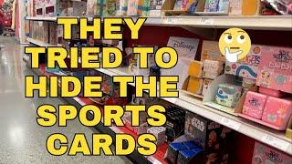 Who Tried To Hide The Sports Cards At Target