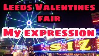 LEEDS VALENTINES FAIR|DONT GO IN THIS RIDE IF YOU ARE SCARED OF HEIGHTS|FACES THAT YOU MAKE IN RIDES