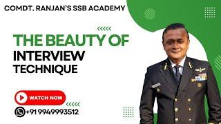 the beauty of INTERVIEW TECHNIQUE ##cds #ssb #nda #personality #ssbinterview