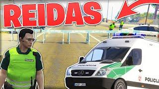 POLICIJOS REIDAS-GTA ROLEPLAY?!