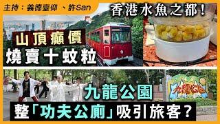 香港水魚之都！山頂癲價燒賣十蚊粒，九龍公園整「功夫公廁」吸引旅客？