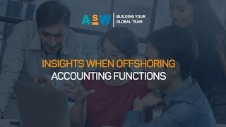 Offshoring Accounting Functions And How To Make It Work