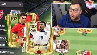 We Just Built The Highest OVR Squad in FC Mobile With EURO Moments Ronaldo!!