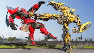 Transformers One (2024) | Bumblebee vs Dino Final Fight | Paramount Pictures [HD]