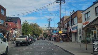 Driving From East end of Scarborough to Eglinton Avenue West, Toronto Ontario Canada