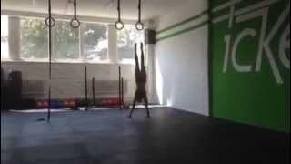 CrossFit Icke Gymnastics Coach Aleks - Handstand Walk