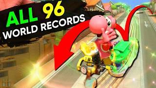 Reacting to EVERY Mario Kart 8 Deluxe 150cc World Record!