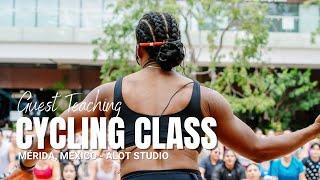 Travel Vlog || A full cycling class in Mérida, MX.